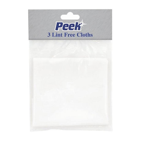Peek Lint Free Cloths (3 Pack)
