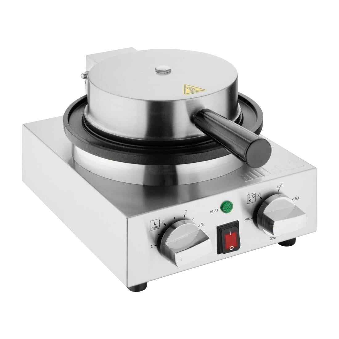 Buffalo Round Belgian Waffle Maker