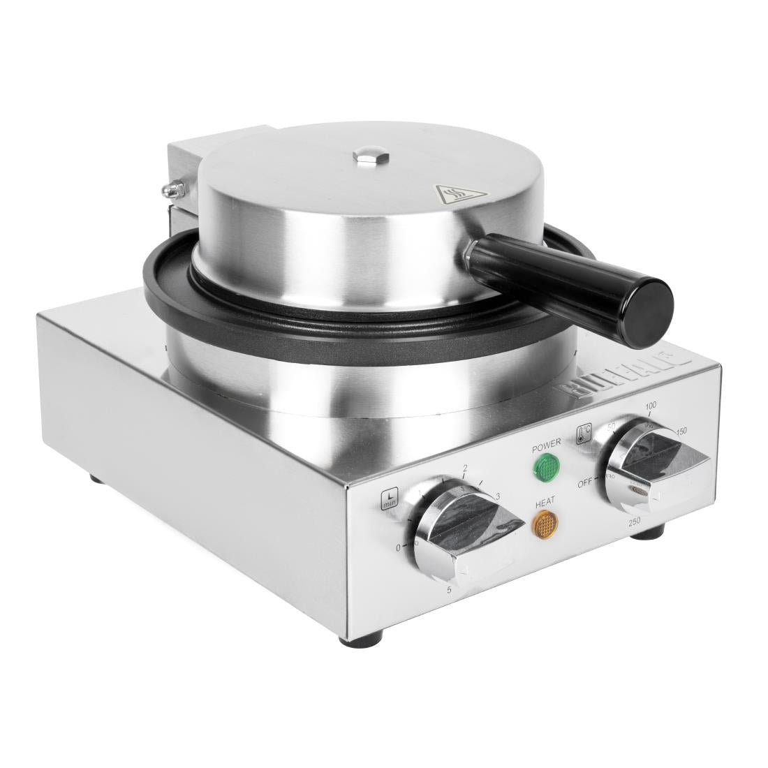Buffalo Round Belgian Waffle Maker