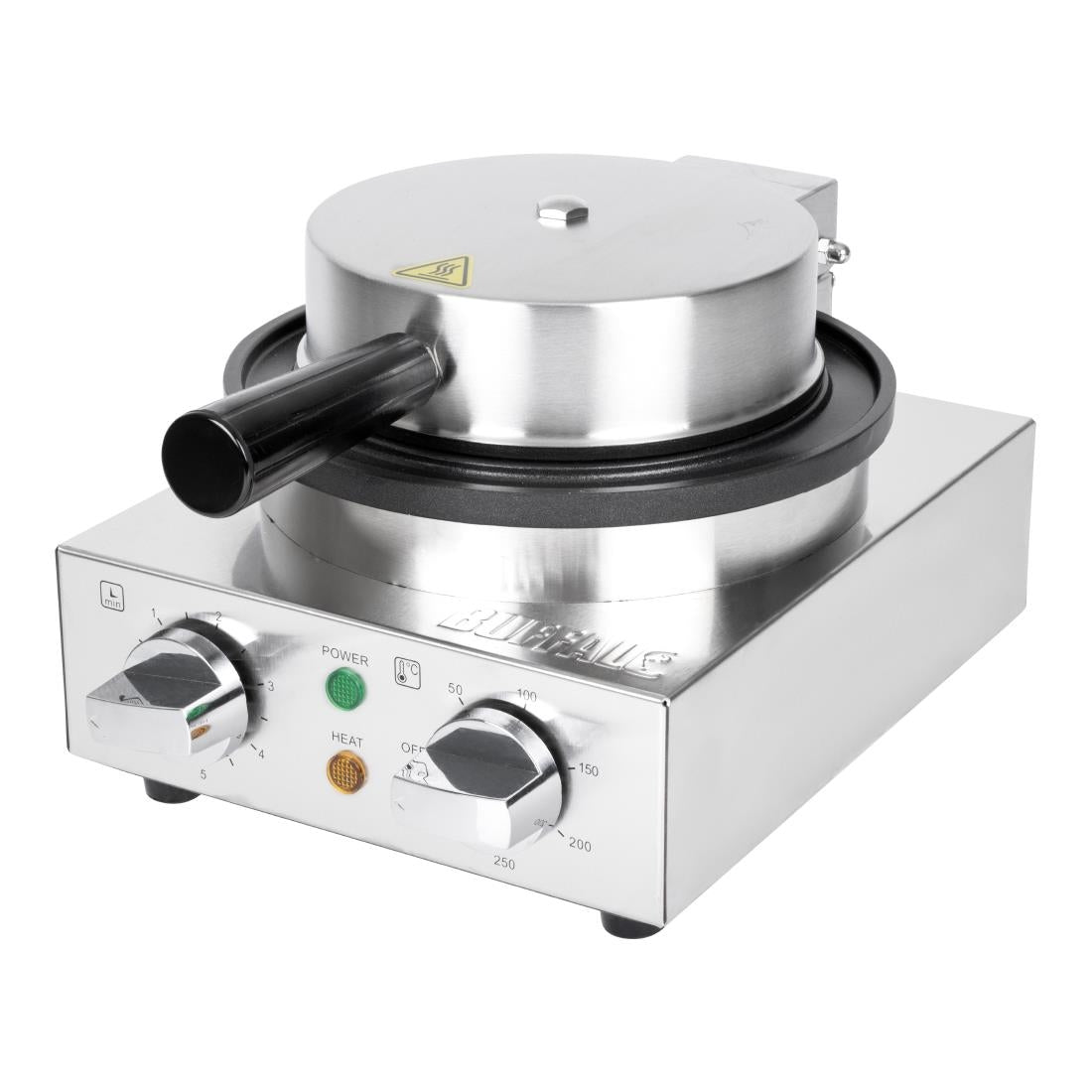 Buffalo Round Belgian Waffle Maker