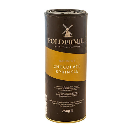 Poldermill Chocolate Sprinkle Shaker Drum 250g