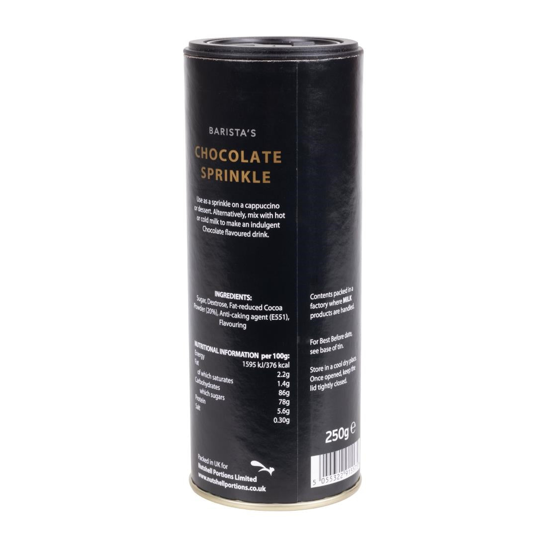 Poldermill Chocolate Sprinkle Shaker Drum 250g