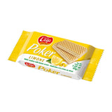 Gastone Lago Poker Lemon Cream Wafers 45g (20 Pack)