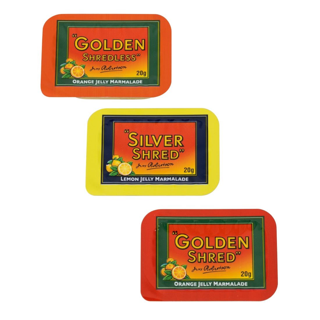 Robertson's Assorted Jelly Marmalade Portions 20g (100 Pack)