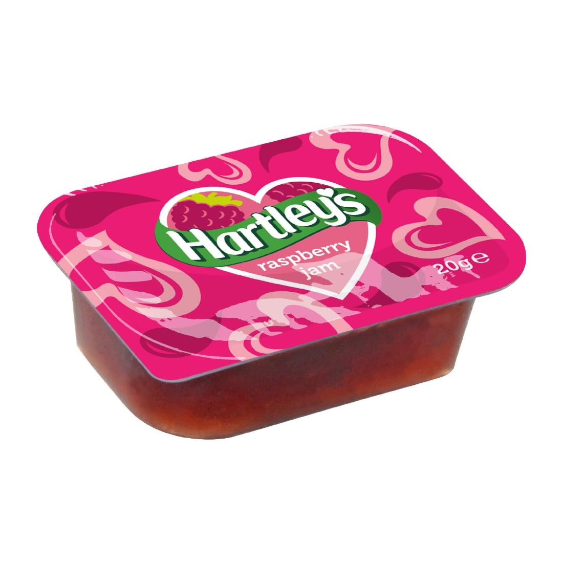 Hartley's Raspberry Jam 20g (100 Pack)