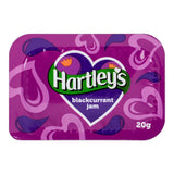 Hartley's Blackcurrant Jam 20g (100 Pack)