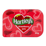 Hartley's Strawberry Jam 20g (100 Pack)