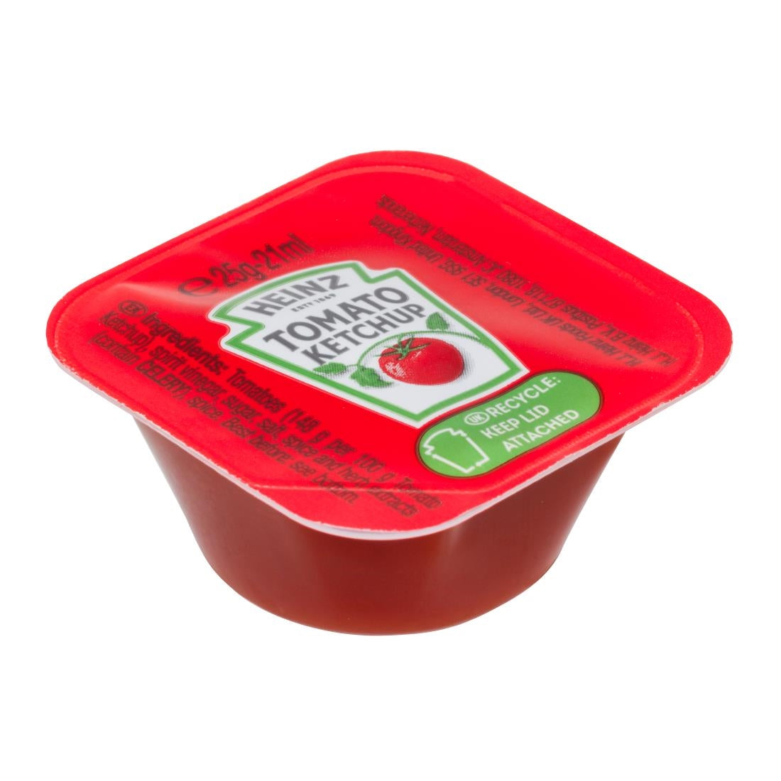Heinz Tomato Ketchup Dip Pots 25ml (100 Pack)