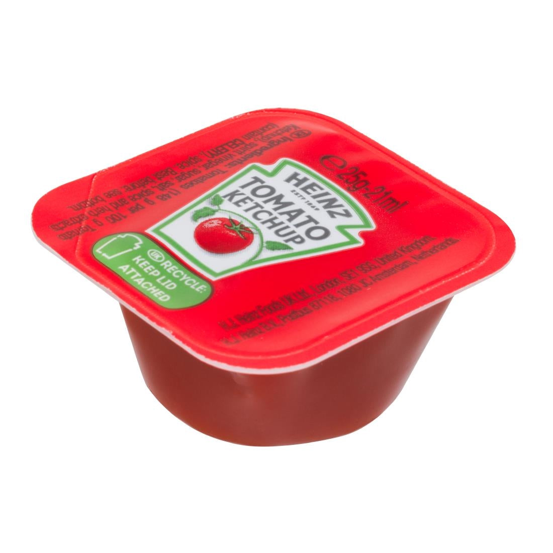 Heinz Tomato Ketchup Dip Pots 25ml (100 Pack)