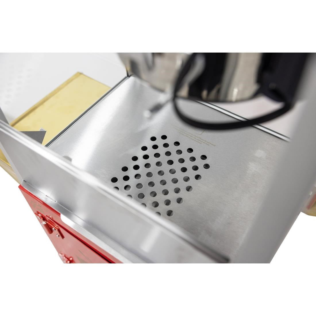 A1 Equipment 8oz Popcorn Machine with Cart Red
