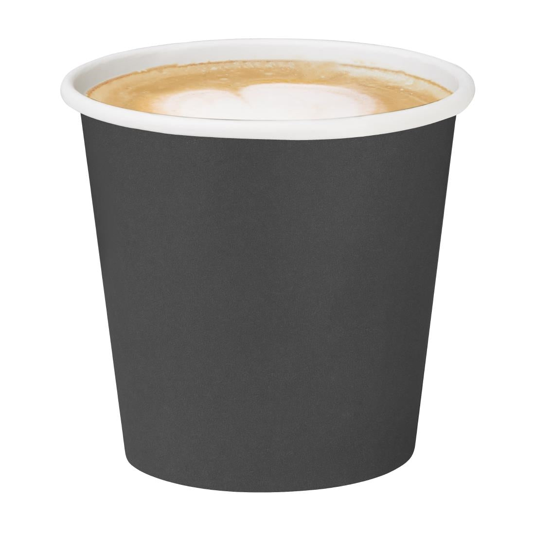 Fiesta Recyclable Hot Cups Single Wall Black 6oz (1000 Pack)