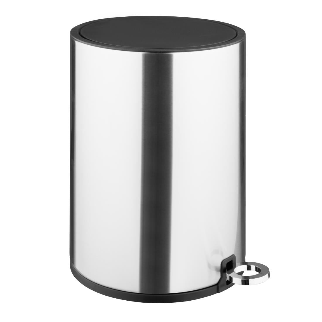 Jantex Pedal Bin Brushed Steel 3Ltr