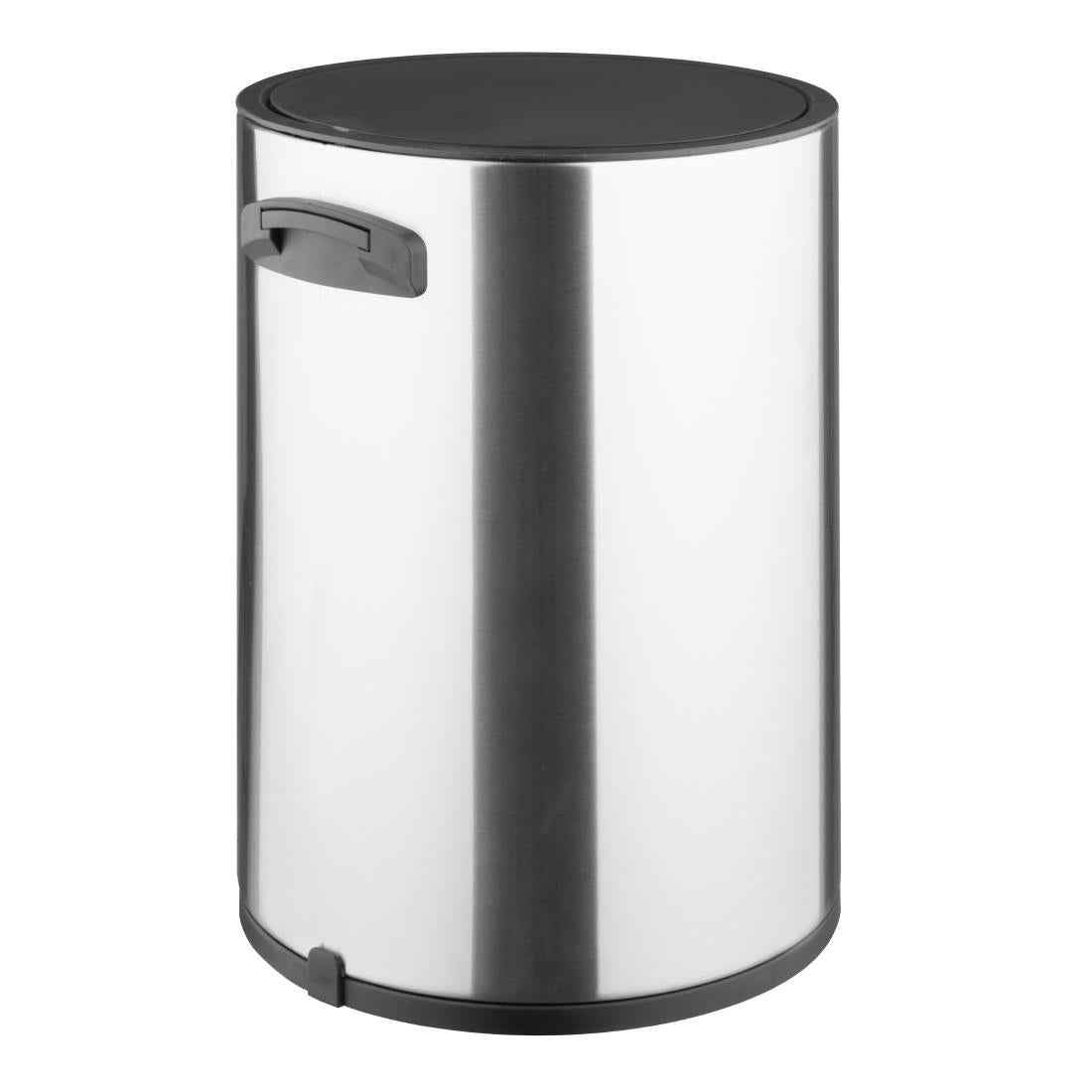 Jantex Pedal Bin Brushed Steel 3Ltr