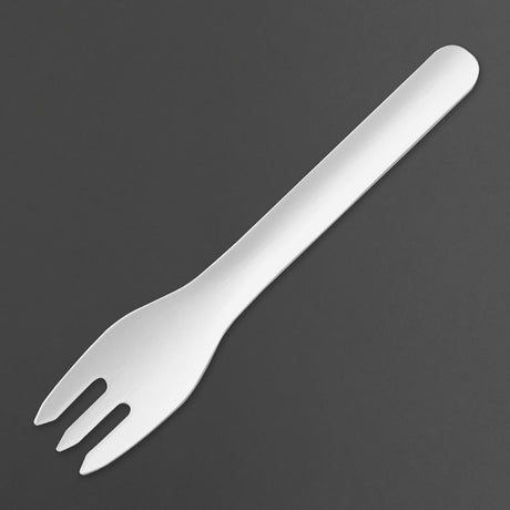 Fiesta Compostable Paper Forks 155mm (100 Pack)