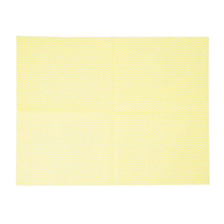 Jantex Heavy Duty Non-Woven Cloths Yellow (25 Pack)