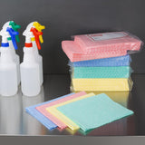 Jantex Heavy Duty Non-Woven Cloths Green (25 Pack)