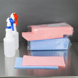 Jantex Washroom Cleaning Cloth Blue (50 Pack)
