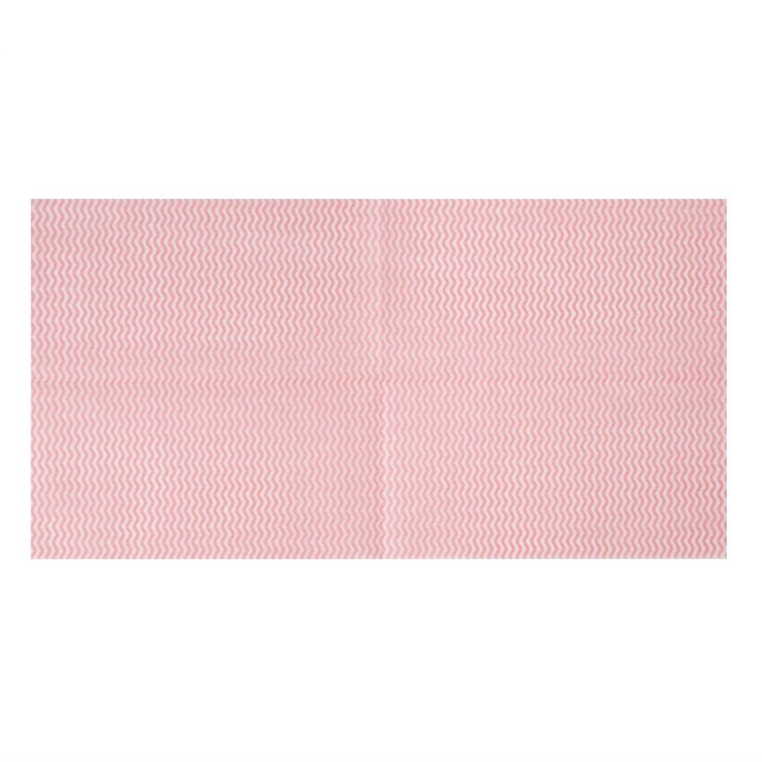 Jantex Washroom Cleaning Cloth Red (50 Pack)