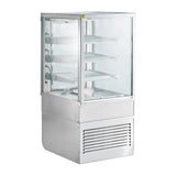 Cossiga Tower BTG Freestanding Multideck Display Fridge Rear Sliding Doors 600mm