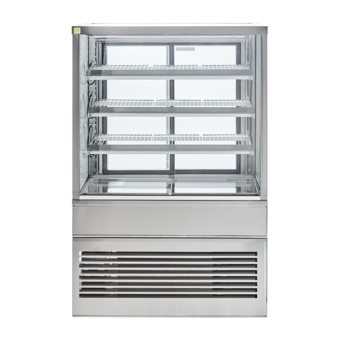 Cossiga Tower BTG Freestanding Multideck Display Fridge Rear Sliding Doors 900mm