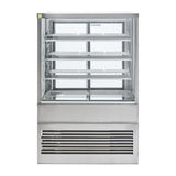 Cossiga Tower BTG Freestanding Multideck Display Fridge Rear Sliding Doors 900mm
