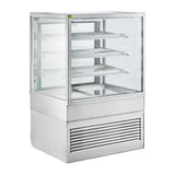 Cossiga Tower BTG Freestanding Multideck Display Fridge Rear Sliding Doors 900mm