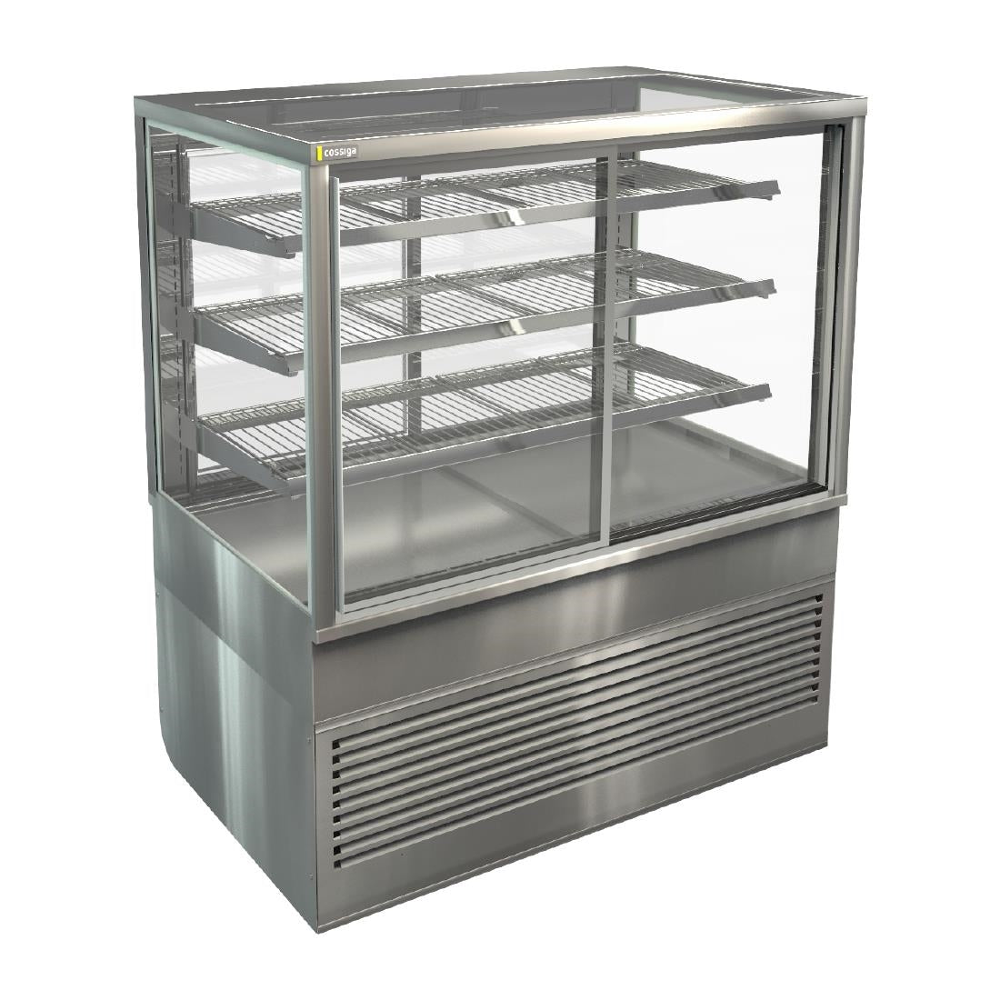 Cossiga Tower BTG Freestanding Multideck Display Fridge Sliding Front & Rear Doors 1200mm