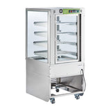 Cossiga Heated Freestanding Display Solid Front Glass Rear Sliding Doors 600mm
