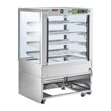 Cossiga Heated Freestanding Display Solid Front Glass Rear Sliding Doors 900mm