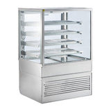 Cossiga Heated Freestanding Display Solid Front Glass Rear Sliding Doors 900mm