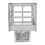 Cossiga Tower STG Refrigerated Drop-in Display w/Solid Front Glass & Rear Sliding Doors 600mm