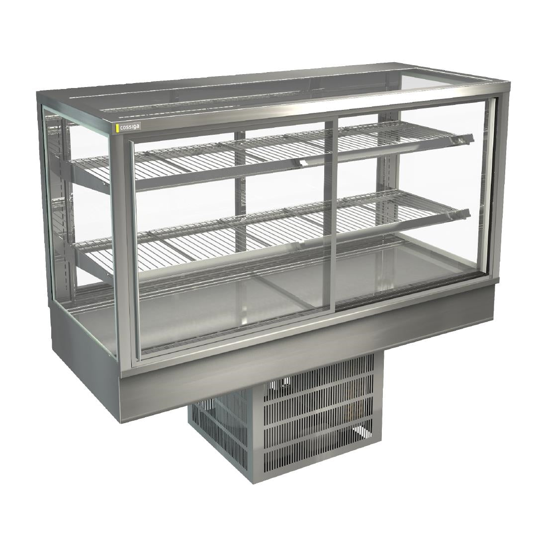 Cossiga Tower STG Refrigerated Drop-in Display w/Sliding Front & Rear Doors 1500mm