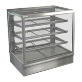 Cossiga Tower STG Heated Drop-in Display w/Solid Front Glass & Rear Sliding Doors 900mm