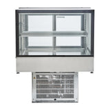 Cossiga Tower GOG Refrigerated Frameless Glass Countertop Display 900mm