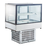 Cossiga Tower GOG Refrigerated Frameless Glass Countertop Display 900mm