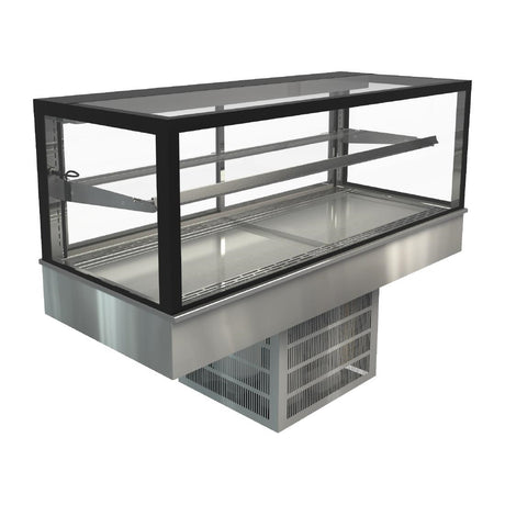 Cossiga Tower GOG Refrigerated Frameless Glass Countertop Display 1500mm