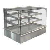 Cossiga Tower GOG Heated Countertop Display Single Glass Top and Doors 900mm