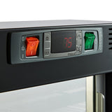 Cossiga Tower GOG Heated Countertop Display Single Glass Top and Doors 900mm