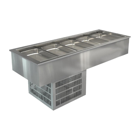 Cossiga Linear Series Drop-in Refrigerated Well 1825mm