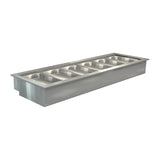 Cossiga Linear Series Drop-in Bain Marie 6x1/1 G/N 2165mm