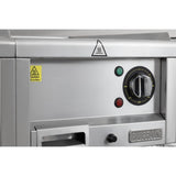 Buffalo 600 Series 2.9kW Ribbed Electric Griddle 400mm