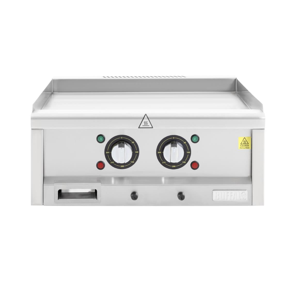 Buffalo 600 Series Dual Zone Electric Griddle 600mm Single Phase