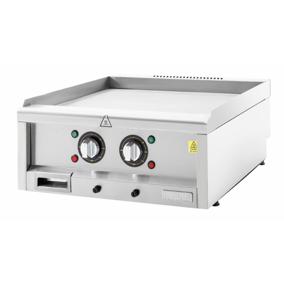 Buffalo 600 Series Dual Zone Electric Griddle 600mm Single Phase