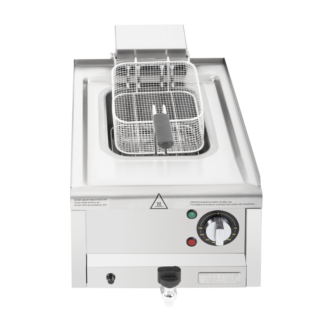 Buffalo 600 Series Countertop Electric Fryer 8Ltr Single Phase