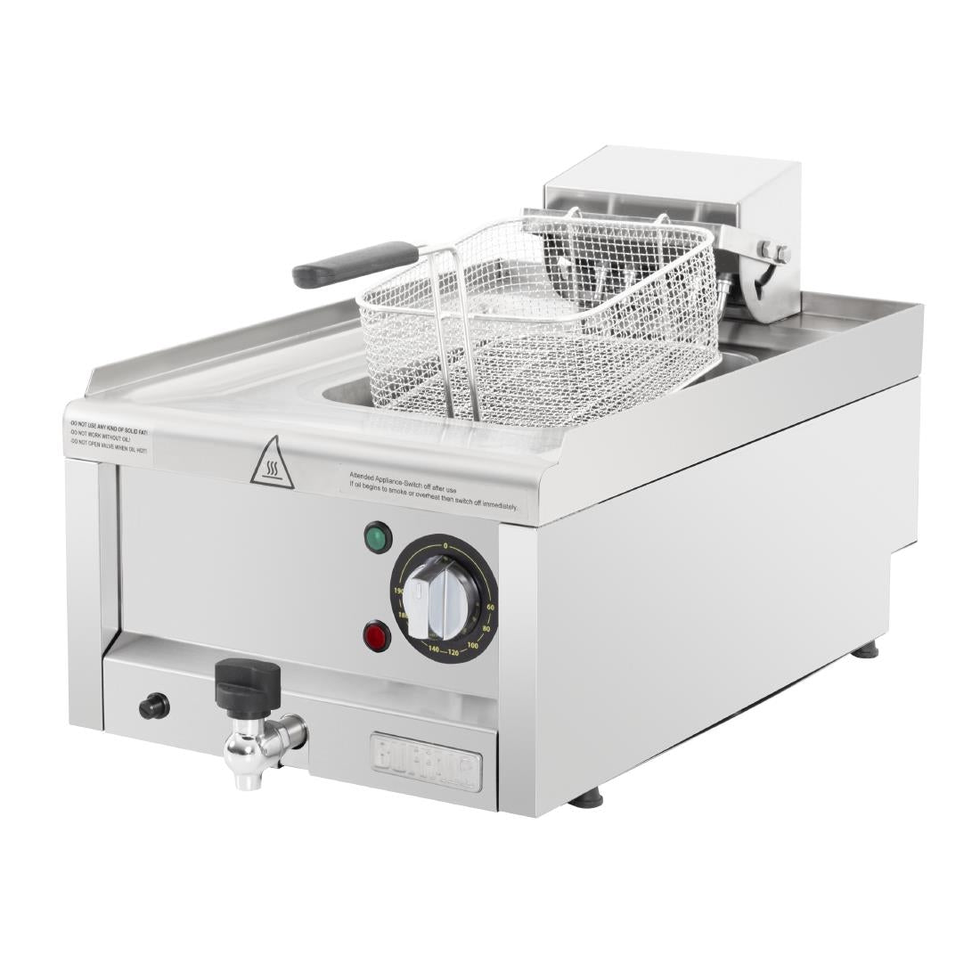 Buffalo 600 Series Countertop Electric Fryer 8Ltr Single Phase
