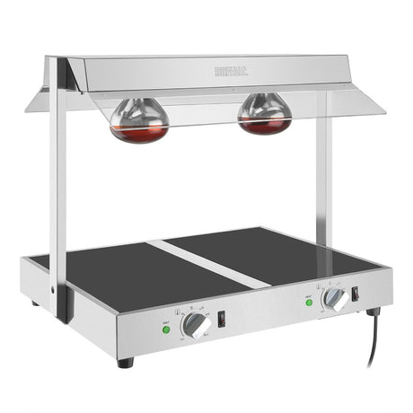 Buffalo Food Warmer with Gantry 2x GN 1/1
