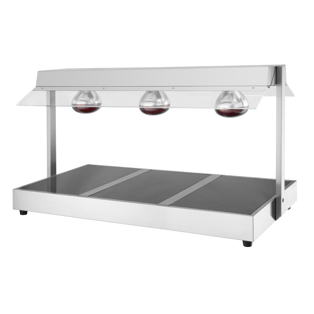Buffalo Food Warmer with Gantry 3x GN 1/1