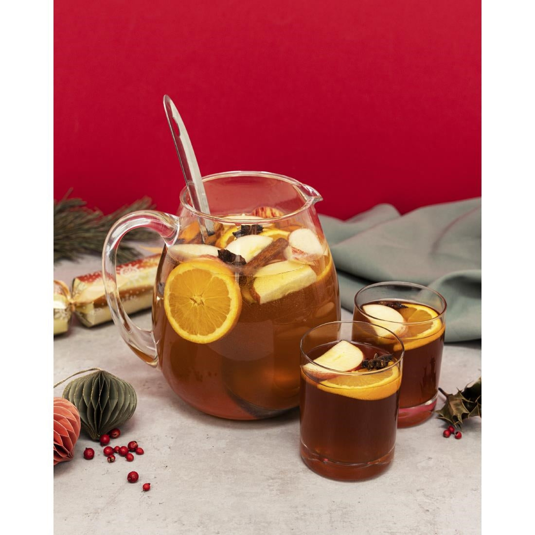 Simply Winter Warmer Mulled Fruit Syrup 1Ltr