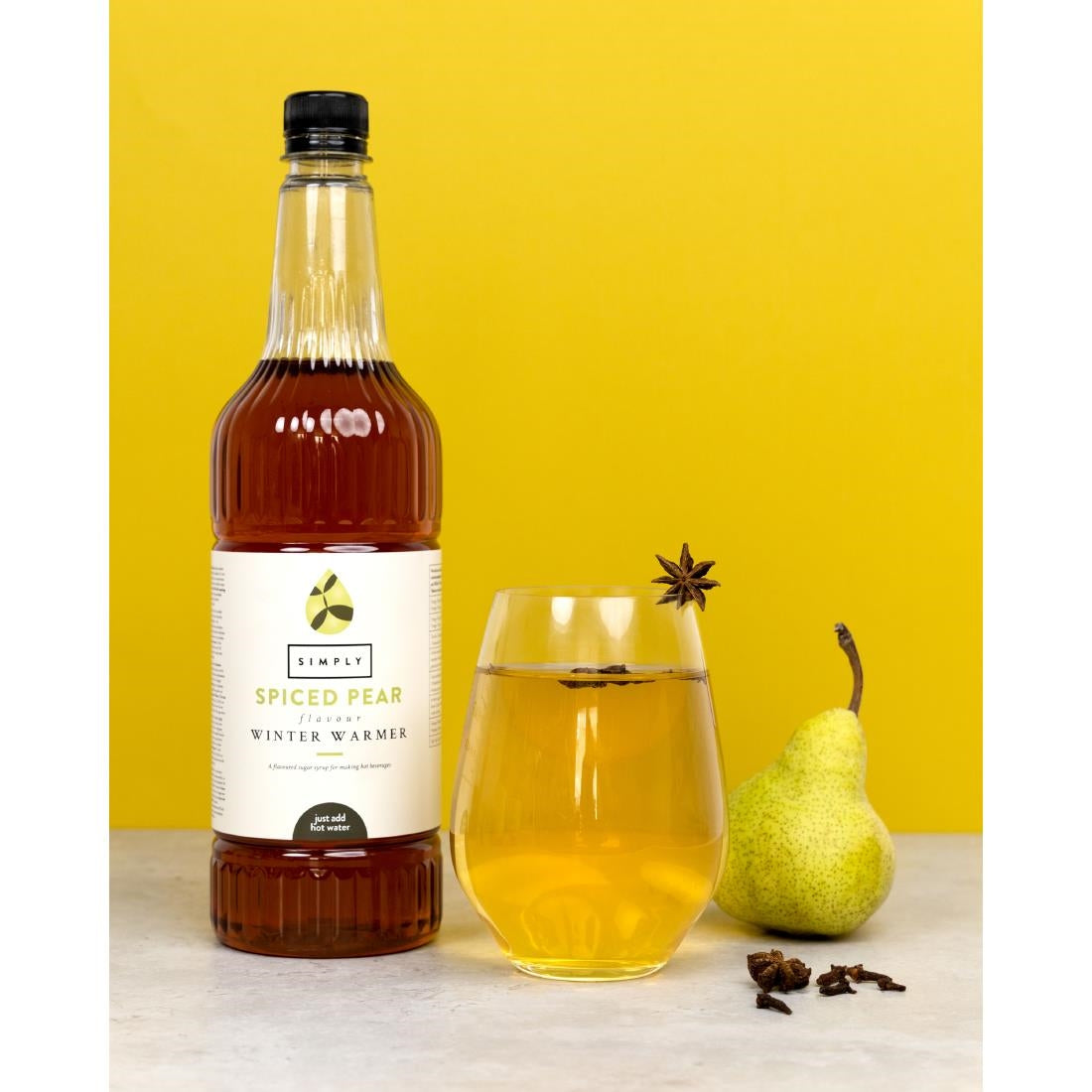 Simply Winter Warmer Spiced Pear Syrup 1Ltr