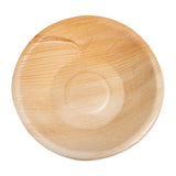Fiesta Compostable Deep Palm Leaf Plates Round 175mm (100 Pack)